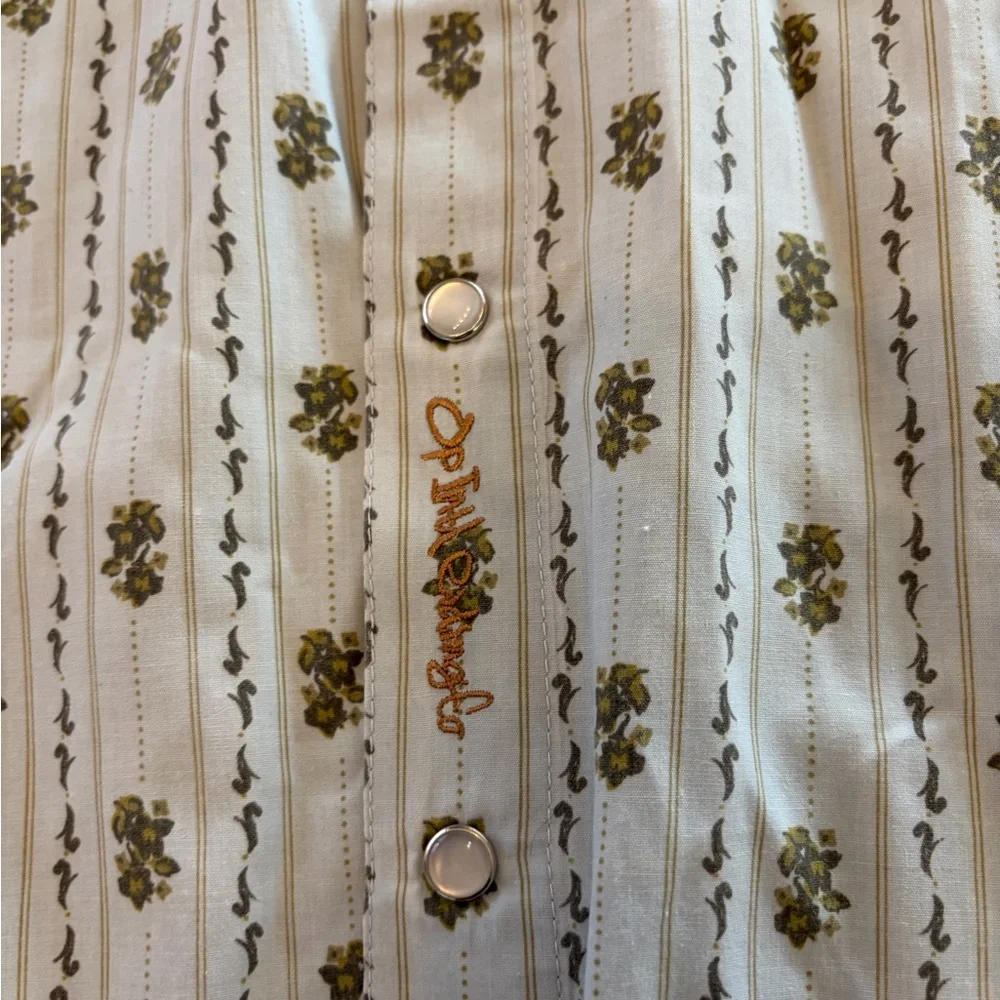 OP Men's Vintage Western Button Down Shirt - Picture 6 of 6